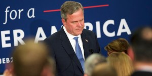 Republican Presidential Candidate Jeb Bush Holds South Carolina Primary Night Gathering